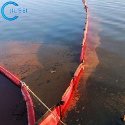 China Unkraut-verschlammen sich hin- und herbewegendes Öl-saugfähiger Boom Hochleistungs-PVC Vorhang-Sediment-Vorhänge zu verkaufen