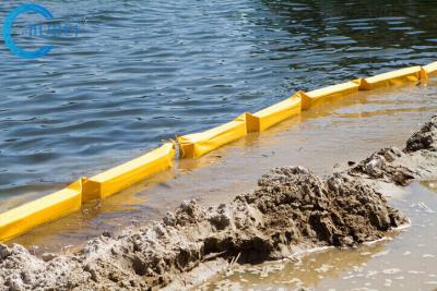 China Wasser-sich hin- und herbewegende Sediment-Vorhang-Leitblech-durchlässige Feinkohle-Vorhang-Trübungs-Steuerung im Wasser zu verkaufen