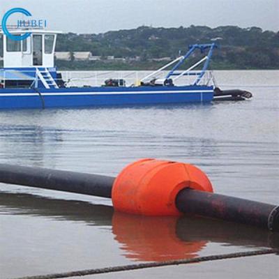 China Schlamm / Sand / Schlamm Plastikbaggerrohr schwimmt mit Schaum gefüllt zu verkaufen