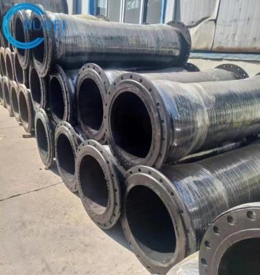 China Conjunto de caucho flexible de caucho sintético de 500 psi para tuberías de dragado marítimo en venta