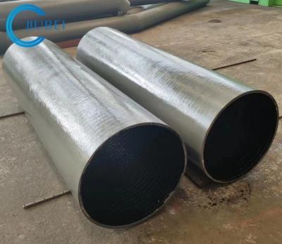 Chine Pipe métallique double alliage poli / revêtu résistant à l'usure avec HRA 85-90 dureté résistance à la corrosion à vendre