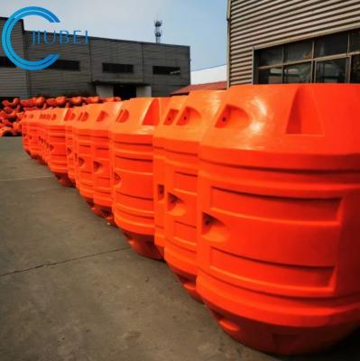 China Pipe Floats Boeien Hoogdichtheid Polyethyleen HDPE-materiaal en drijfkapaciteit Te koop