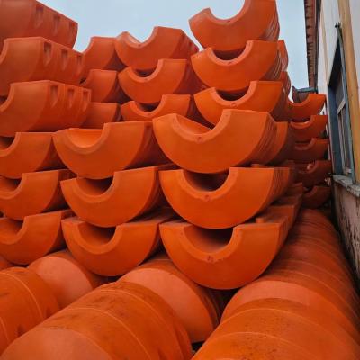 China Yellow/Orange POLYETHYLENE FLOATER with Nuts And Washers Connection zu verkaufen