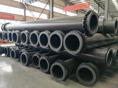 中国 Temperature -60-80 Degree High Tensile Strength HDPE Slurry Pipe 販売のため