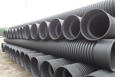 Chine DN200-800mm Pipe de dragage en PEHD à double paroi en ondulation pour le drainage de l'eau à vendre