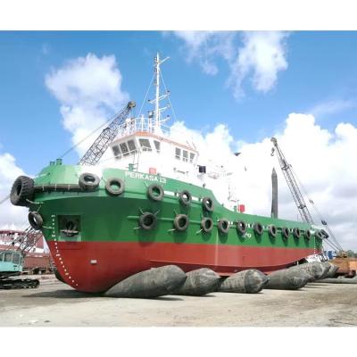 China Rubber Water Plugging Ship Launching Airbag Marine Airbag For Ship Launching for sale