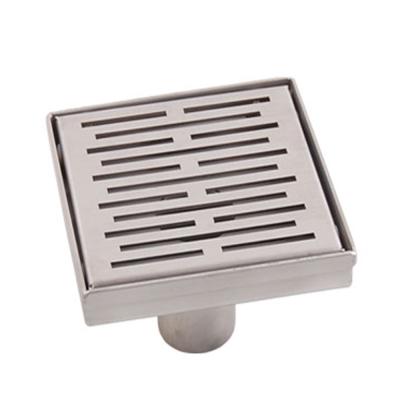 China Modern Customize Design High Quality Shower Floor Drain Bathroom Drain And Toilet Style Square Shower Stainless Steel Floor Waste for sale