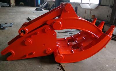 China Heavy Duty Doosan 500 Excavator Grapple , Mechanical Grapple 2400kg for sale