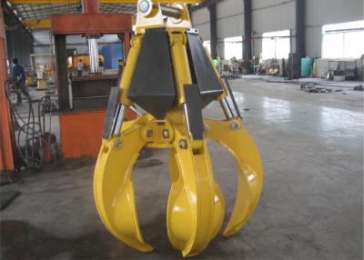 China High Efficient Orange Peel Electro Hydraulic Grabs 17 Ton - 23 Ton for sale