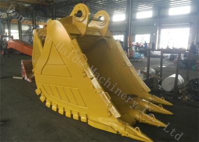 China Gelber Bergbau-Bagger-Felsen-Eimer Deepth 1380mm mit Hardox-Material zu verkaufen