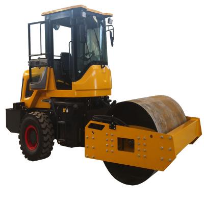 China Construction worksÂ   4 Tons Steel Wheel Vibratory Roller With Cabin Automatic Transmission 490 Diesel Engine Small Round Roller Drive Roller for sale