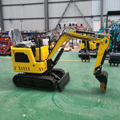 China Hotels Mini Excavator Digging Machine For Sale New Excavator Price 0 8 Ton 1 Ton 2 Ton Max Clearance Cylinder Power SINGLE Engine for sale