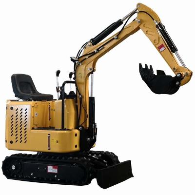 China Hotels 1 Ton Mini Crawler Excavator Garden Mansion Agricultural Small Excavator CE Certification for sale