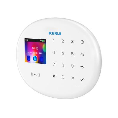 China Smart Home Control Center manufacturers selling alarm control panel Kerui tuya alarm host kerui gsm smart home alarm system for sale