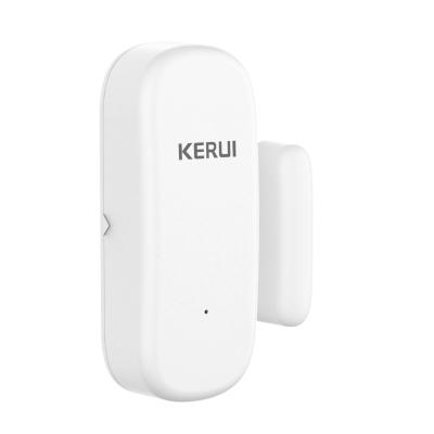 China Low Battery Prompt To Alarm Host Kerui Door Sensor Alarm Wireless Magnetic Door Home Security Tuya Smart Door Sensor for sale