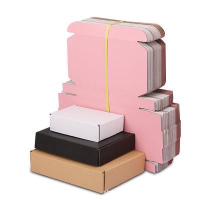 China Recycled Materials Hisoa Underwear Box Custom Design Corrugated Paper Kraft Paperboard Folding Delivery Shipping Corrugated Box for sale