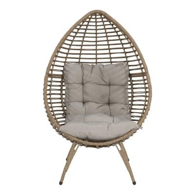 China Modern Online Furniture KD Structure Rattan Swing Chair Outdoor Garden Patio Furniture for sale