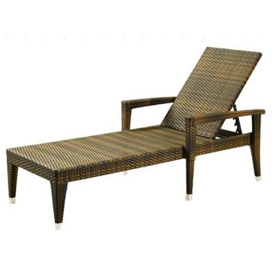 China Garden Sofa Rattan Beach Lounger/Synthetic Rattan Sofa Rattan Folding Bed Lounge For Canopy for sale