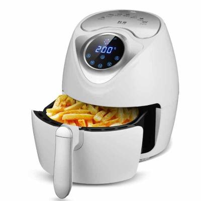 China round winall air fryer home smart touch screen electric fryer no steam large capacity deep frying machine for sale