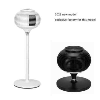 China Hotel winall household air purification desk fan 4 in 1 heating adjustable cooling energy-saving table fan for sale