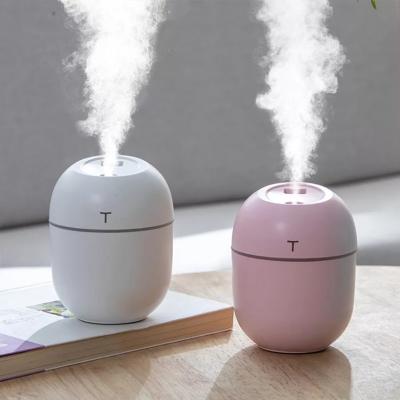 China Winall Car Humidifier Mini Ultrasonic USB Car Purifier Aroma Anion Mist Maker For Home Car With LED Night Lamp for sale