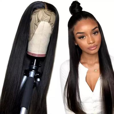 China Wholesale Silky Straight Virgin Brazilian Human Hair 180% 10A HD Density Full Lace Wigs For Colored Women 13x4 13x6 for sale