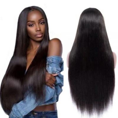 China Brazilian Straight Lace Front Wigs HD Remy Human Hair Lace Front Wigs Thick Straight Soft Thick Shedding Natural Hairline Wigs For Black Women for sale