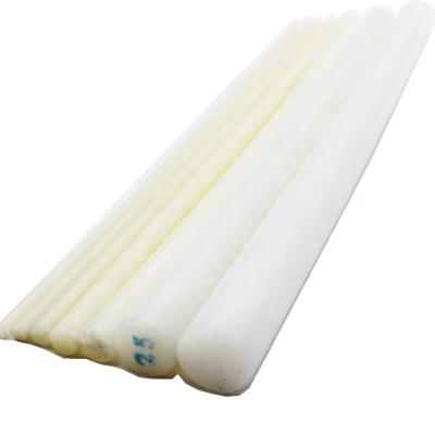 China PA6 Small Order Quantity Customized Sizes White PA6 Nylon Rod Bar Nylon Rods Nylon Round Rods for sale