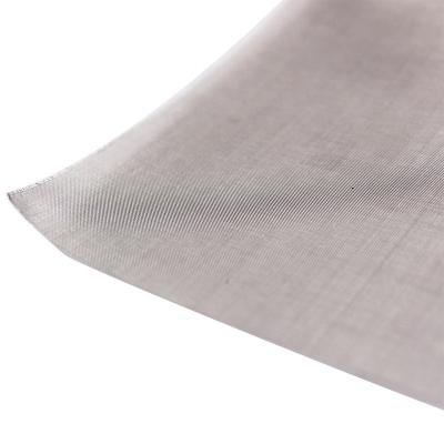 China 304 Stainless Steel Metal Mesh Fabric Micro Fine Screen Woven Stainless Steel Metal Woven Mesh for sale