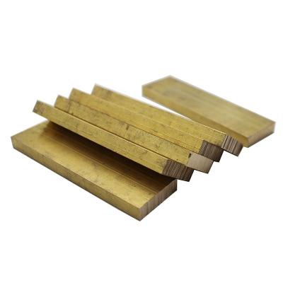 China Drop Shipping Customized Brass Rod Bar Raw Material Brass Rod Bar Many Sizes CNC Brass Plate for sale