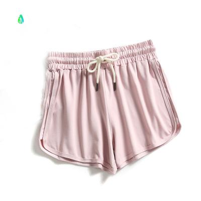 China Breathable High Quality European Style Pure Color Cotton Biker Shorts Thin For Women for sale