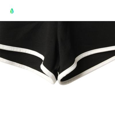 China Durable 100% Cotton Breathable Casual Sports Mid Weight Womens Yoga Shorts Customizable for sale