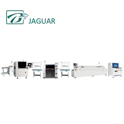 China JAGUAR SMT line of machinery repair shops for LED production SMT welding machine LED making machine for sale