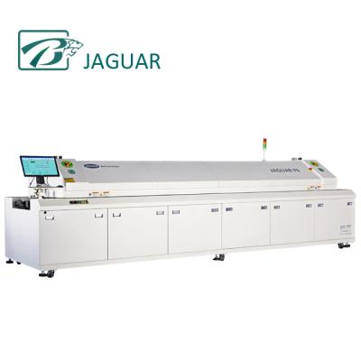 China Jaguar 8 Zones Reflow Oven F8 SMT Solder Reflow Heating Furnace F8 for sale