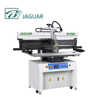 China Solder Paste Printing Automatic Solder Flat Paste JAGUAR PCB Screen Printer S1200 For LED Strip Light for sale