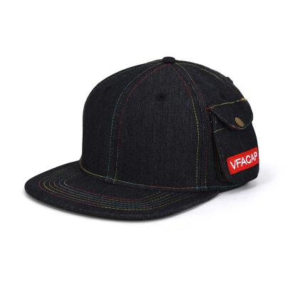 China Wholesale JOINT Men's Flat Brim Snapback Hat Embroidery Hat for sale