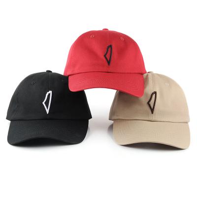 China COMMON Bulk Cheap Embroidery 6 Panels Dad Hat Custom Dad Hat for sale