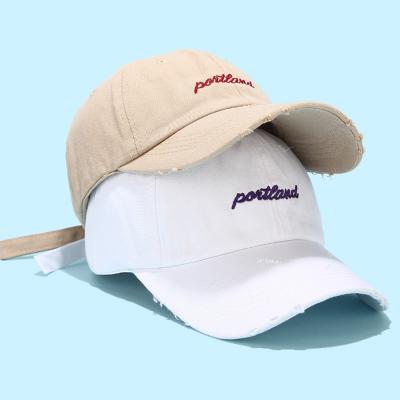 China JOINT Promotional Custom Mens Dad Hat Distressed Baseball Cap Hat Wholesale for sale