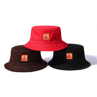 China Character design your logo cotton twill shorts brim fisherman hat bucket hat for sale