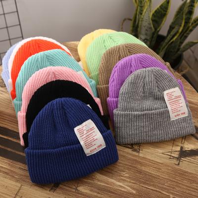 China COMMON Fisherman Slouchy Running Winter Hat Cheap Outdoor Custom Made Knitted Ribbed Beanie Hat for sale