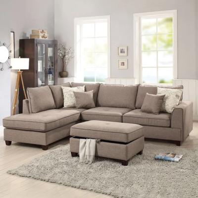 China Corner Sectional Reclining Modern Beds L Shape Sofa Set Furniture Living Room Sectional Couch for sale