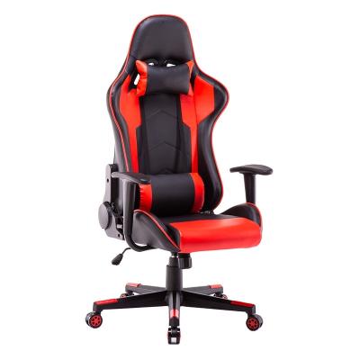 China High Quality Free Sample Adjustable Swivel Synthetic Cooling Gaming Leather Racing Chair for sale