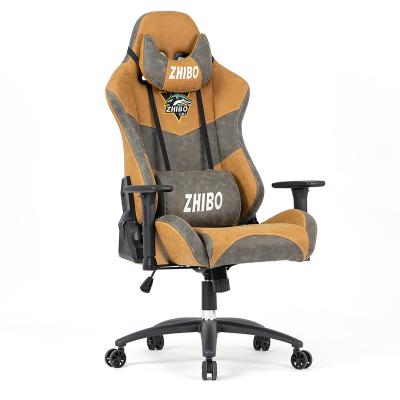 China Other High Quality Custom Logo Gamer Computer Chair Vintage Leather Racing Gaming Chair for sale