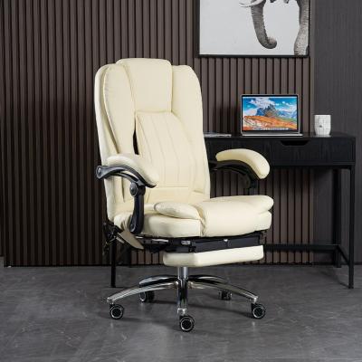 China High Massage Boss Swivel Director Executive Office Furniture Leather Luxury Modern Back Office Chair for sale