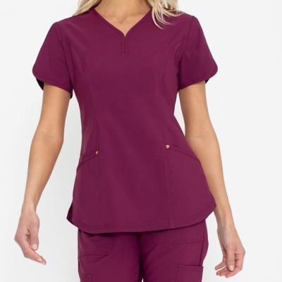 China Hospital OEM Factory Customize Good Quality Female Hospital Uniform Scrubs Uniforms For Nursing Medical for sale