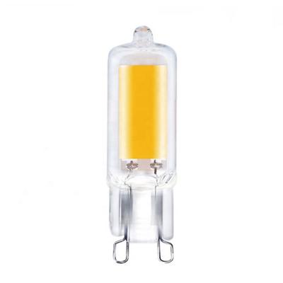 China Crystal Lamp G9 Lighting Led 220V 110V 3W COB G9 LED Bulb Glass Body Warm White LED Source Lighting Replace Crystal Light Old Halogen Bulb for sale