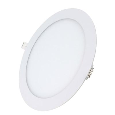 China 2020 Modern Led Panel Lights / Plastic Slim Led Panel Light 18W Round Led Panel Light for sale