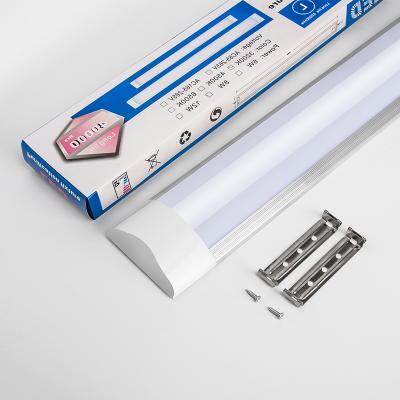 China Aluminum Alloy+PC Shell High Lumen IP33 Rating 36w Led Tube Led Batten Light 4ft for sale