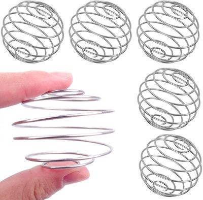 China OEM Stainless Steel Shaker Balls Wire Mixing Ball Wavy Beater Ball for sale