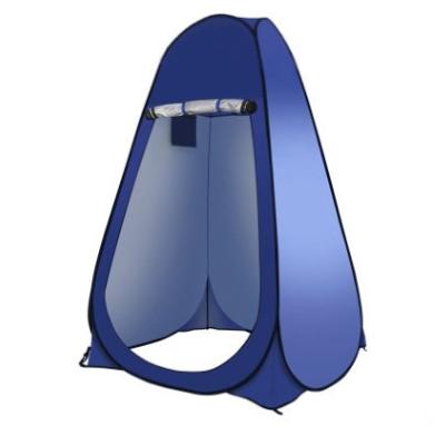 China Light Weight Outdoor Portable Privacy Auto Portable Straight Tying Type Pop Up Toilet Camping Tent for sale